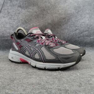 Asics Shoes Womens 5 Athletic Gel Venture 6 Trail Running Active Sport Comfort